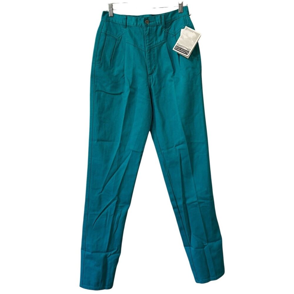 Rocky Mountain‎ Contemporary Jeans Teal Bareback Women 11/12 Western NWT READ